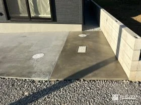 お車の出し入れがスムーズな駐車スペース[施工後]
