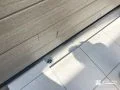 タイルデッキの排水を助ける工夫