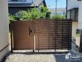 やさしく区切る、お庭へのアプローチ