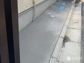 お手入れが楽な犬走り[施工後]