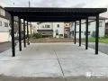 冬の暮らしを支える駐車スペースのリフォーム工事