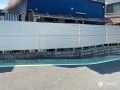 道路からの視線をしっかり視線をカットできるフェンスの設置工事