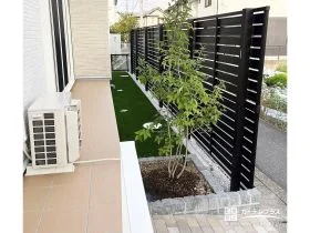 雑草の手入れ無しでお庭を清潔に保つ工夫[施工後]