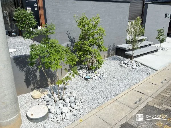 家族の思い出を育てる、温もりある植栽スペース