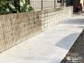 お住まいの周囲にコンクリートを打ち歩きやすく快適にした工事