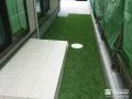 人工芝の敷設で心地よく仕上げたお庭