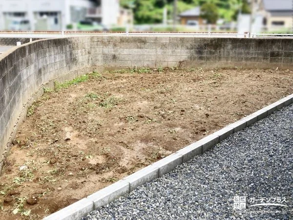 自分だけの菜園コーナー