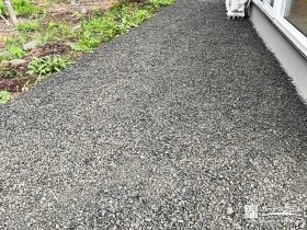 日々の手入れがしやすく、清潔感を保てる建物周り[施工後]