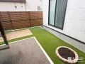 BBQやお子さまの遊び場にも使える庭
