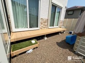 部屋をつなぐウッドデッキで、暮らしにゆとりをプラス[施工後]