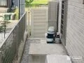 お庭をクローズ化する通用門扉