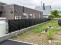 高低差のある敷地に設置した安心の目隠しフェンス