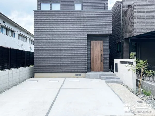 限られた敷地を最大限に活かす工夫のつまったモダン新築外構