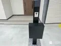シンプルモダンなお住まい前にマッチする機能門柱設置工事