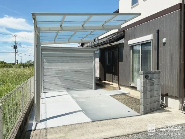 アプローチ動線や雨の日の快適さにも配慮した外構リフォーム工事