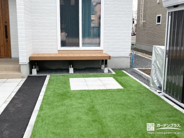 「お庭時間」が増える、やさしい緑の主庭