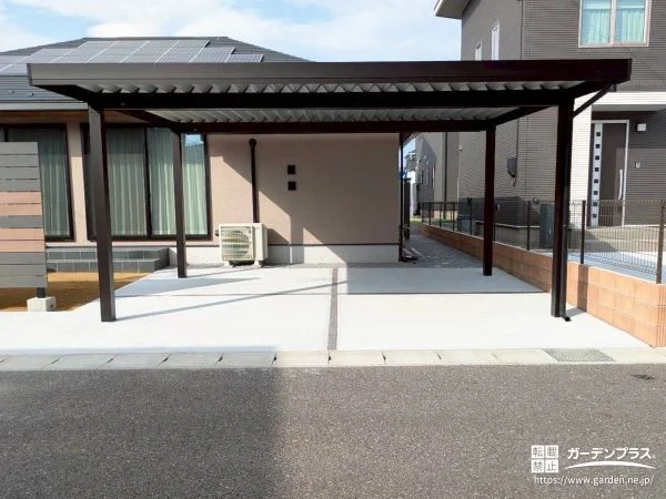 積雪への強さと日常使いの安定感が魅力の駐車スペース