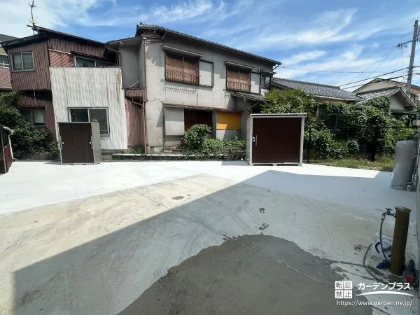 日々のメンテナンスも簡単な土間コンクリートの舗装工事