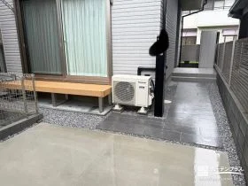 動線美と使いやすさを備えた外構プラン[施工後]