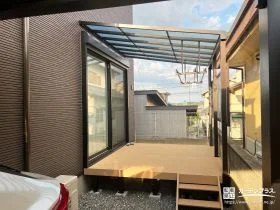 家事もくつろぎも叶える、暮らしに寄り添うテラスデッキ[施工後]