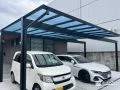 熱線遮断屋根で愛車を守るデザイン性の高いカーポートの設置工事