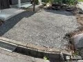 雑草を抑えて快適にご使用いただける砂利敷きの駐車スペース工事