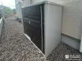 すっきりとお庭に馴染む物置