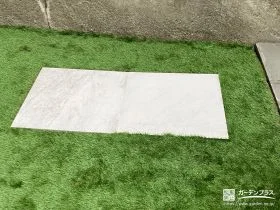 お庭に駐輪スペースを整備[施工後]