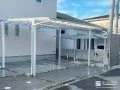カーポートとサイクルポートを組合わせお出かけを快適にした工事