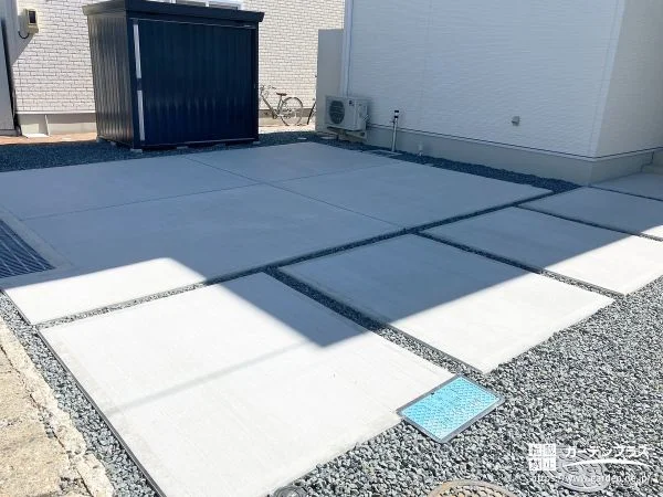 暮らしやすさとデザイン性をバランスよくまとめた新築外構