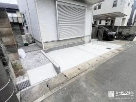 2台目の駐車に備えて。庭を活かした使いやすい駐車スペースへリフォーム[施工後]