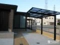 物干しに便利なテラス屋根とお車を守るカーポートの設置工事