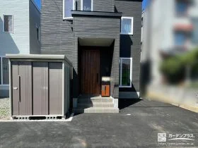 寒冷地でひび割れが起こりにくいアスファルトの駐車スペース工事