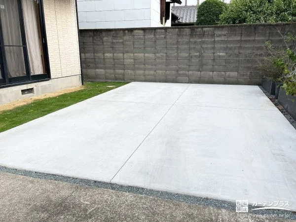 駐車のしやすさと緑のある美しい景観を両立させたお庭工事