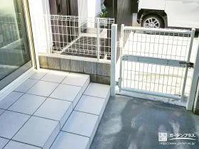 庭の安心を高める門扉[施工後]