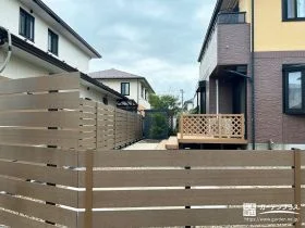 プライベート時間を快適にする目隠しフェンス[施工後]