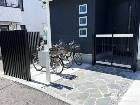 角地ならではの視線が気になる悩みを解消するプラン[施工後]