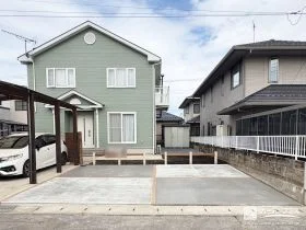 ブロック塀で囲ったお庭を一部解体し駐車スペースを拡張した工事