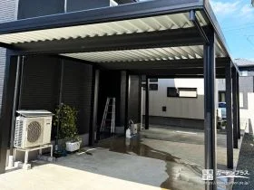 駐車しやすさと使い勝手を高めた頼もしい外構リフォーム