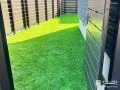手入れの手間を減らして、いつもきれい。人工芝でつくる心地よい主庭