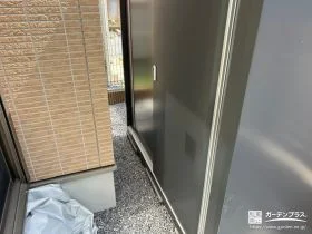 お庭に収納空間をプラス[施工後]
