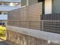 高尺フェンスとデッキの設置により快適な屋外空間を叶えた工事