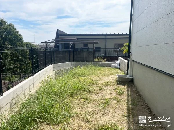 コスパ重視のメッシュフェンスで境界を明確に