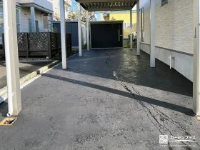 寒冷地で快適にお使いいただけるアスファルトの駐車スペース工事