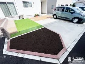 “駐車とくつろぎの両立”を叶える多目的な新築外構