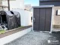 建物周りを有効活用する物置