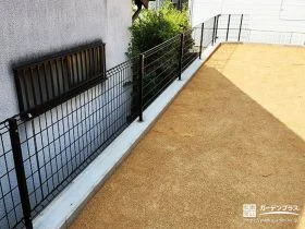 すっきり整った境界ライン[施工後]