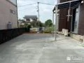 洗濯物がしやすいテラス屋根と駐車スペースのコンクリート工事