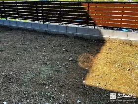 木調フェンスでつくる心地よいプライベート空間[施工後]