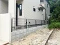 風通しも良く、安心感のある境界塀